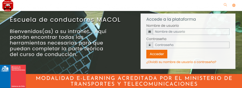 Macol Valle Lo Campino – Escuela de Conductores Macol